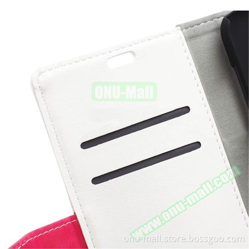 2015 Wholesale Price Wallet Leather Flip Cover for Samsung Galaxy J7 Case
